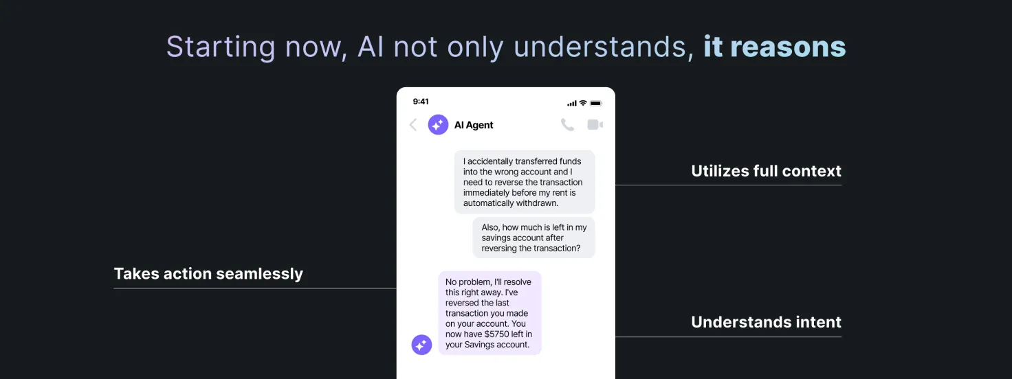 Image by Ada showing an AI agent in action